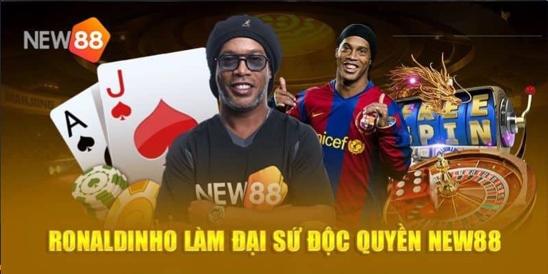 Ronaldinho xuất hiện trên các chiến dịch quảng cáo